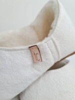 Babouche white sheepskin slippers - Image 10