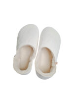 Babouche white sheepskin slippers - Image 6