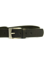 Belt - black leather - Image 2