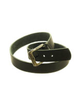 Belt - black leather
