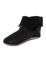 Booties leather slippers black - Image 6