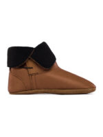 Booties leather slippers brown - Image 3