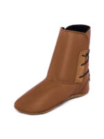 Booties leather slippers brown - Image 8