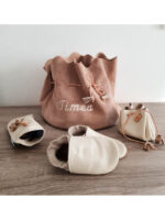 Complete leather gift box with first name