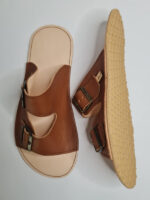 size 42 Double buckle sandals caramel - Image 3