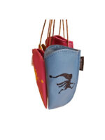Embroidered glasses case 20 colors of leather - Image 4