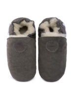 Gray woolen slippers - Image 2