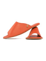 Leather Slides leather corallo - Image 6