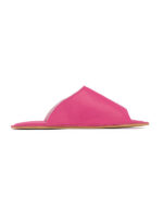 Leather Slides leather fuxia - Image 5