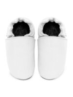Soft leather slippers - bianco - Image 2