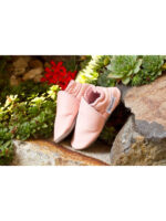 Organic leather slippers -  baby rosa - Image 4
