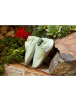 Organic leather slippers - pisello - Image 6