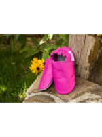 Organic leather slippers -  purpur - Image 4