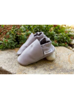 Organic leather slippers -  olifant - Image 2