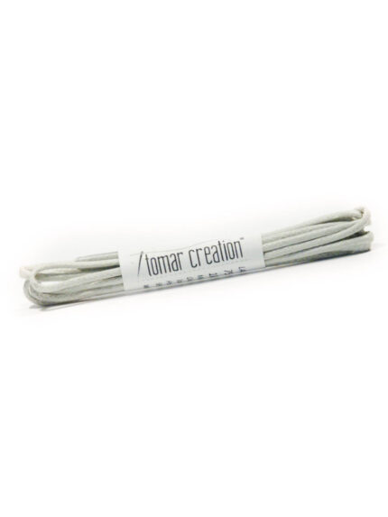 Round laces - white