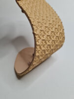 Rubber sole 4mm Minimalist sandals huarache beige laces - Image 3