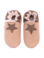 Sheepskin slippers colorful star - Image 6