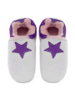 Sheepskin slippers colorful star - Image 7