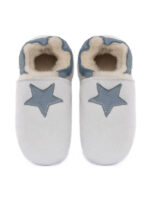 Sheepskin slippers colorful star - Image 5