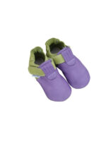size 22 Organic Zippy slippers green and purple - Image 2