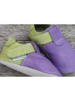 size 22 Organic Zippy slippers green and purple - Image 3