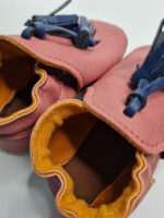 size 22  vegan slippers pink with pompoms - Image 6