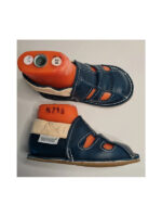 size 24 Organic leather shoes blue summer - Image 8