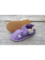 size 24 Organic leather shoes mauve summer - Image 2