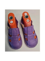 size 24 Organic leather shoes mauve summer - Image 3