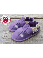 size 24 Organic leather shoes mauve summer - Image 8