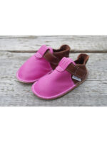 size 24 Zippy Organic two-tone brown and pink