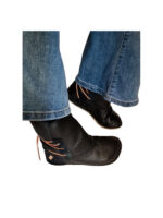 size 34 - 35 - 36 Boots leather black - Image 2