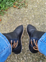size 34 - 35 - 36 Boots leather black - Image 12
