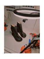 size 34 - 35 - 36 Boots leather black - Image 13