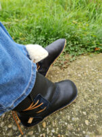 size 34 - 35 - 36 Boots leather black - Image 4