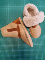 size 37-38 brown Sheepskin boots slippers - Image 3