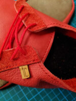 size 37 slippers Lace up rosso fueco