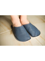 Slip on Bab´s  flower blu marino