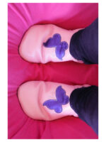 Soft slippers - butterfly - cameo - Image 2