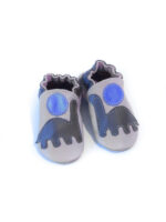 Soft slippers - dinosaur - fuxia - Image 3
