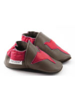 Soft slippers - origami - rosso fueco