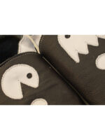 Soft slippers - pacman - nero