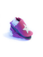 Soft slippers - star smile - bordo - Image 4