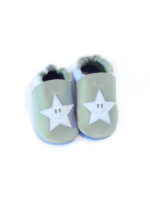Soft slippers - star smile - bordo - Image 7