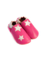 Soft slippers - stars - fuxia - Image 2