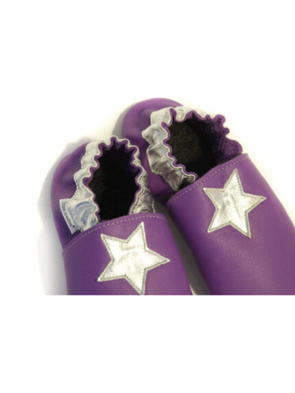 Soft slippers - stars - illusion