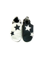 Soft slippers - stars - nero bianco - Image 5