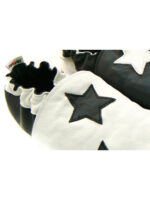 Soft slippers - stars - nero bianco - Image 4
