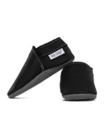 Soft leather slippers - nero - Image 3