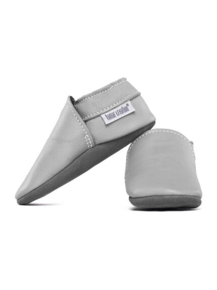 Soft leather slippers - perla